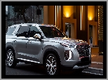 2021, Hyundai Palisade, Srebrny